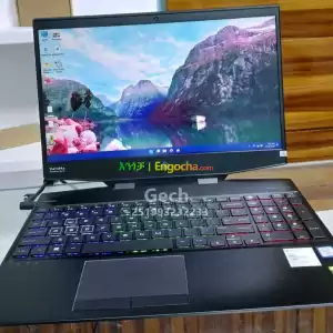 HP OMEN GAMING LAPTOP Core i7Ram:16GB Storage:1000 gb SSDGeneration:10THScreen size :15.6 Price in Ethiopia