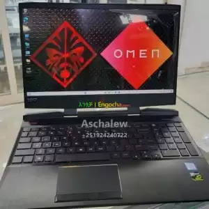 HP Omen GAMING LAPTOP Core i7Ram:16GB Storage:512GB SSDGeneration:8thScreen size :15''Gra Price in Ethiopia