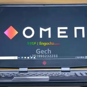 HP Omen X GAMING LAPTOP Core i7Generation:8thRam:16GB 🫵1tra HDD +Storage:128GB SSDScreen  in Ethiopia