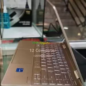 Hp Envy X360 13.3 inch2022Hp Envy core i7 11th Generation   New X360 Degree  Pen Supporte in Ethiopia