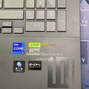 Hp Omen 16 •Intel: Core i9-13900HX (24 threads, 5.4 GHz boost) .•Display:16.1-inch️ Resol in Ethiopia