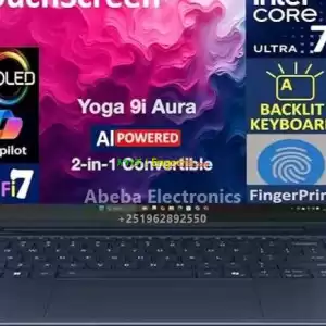 LENOVO YOGA 9i 2-in-1 Aura Edition Copilot+PC*83LC0001US*Intel Core Ultra 7 258V*32GB LPD Price in Ethiopia