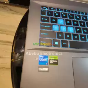 MSI GAMING LAPTOPCore i5Ram:16GB Storage:512GB SSD Generation:13thScreen size :15''Graphi in Ethiopia