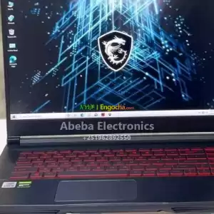 MSI GF 63 gamingintel® Core™i5-10th Gen storage 256gb ssd + 1TB HDD8 GB RAM Full HD 1080R Price in Ethiopia