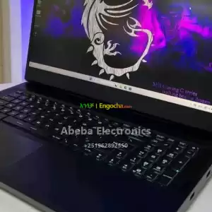 MSI GP 66 leopard Intel(R) Core(TM) i7-11800H 11th ️8-core 16-thread 1TERA SSD storage32G Price in Ethiopia