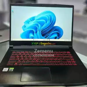 MSI Gaming Core i5 10th generation Laptop in Ethiopia