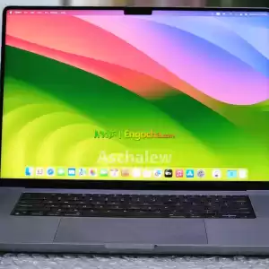MacBook Pro M1 Pro 16-inchApple M1 Pro 10-core CPU with 8 performance cores and 2 efficie Price in Ethiopia