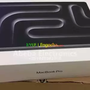 Macbook pro m4 pro chip14-core CPU 20-core GPU, . Storage 512GB SSD 24GB unified memory 1 Price in Ethiopia