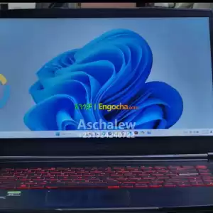 Msi GF 63 Gaming laptop Intel Core i5 10th generation 12gb Ram️    512SSD storage Nividia in Ethiopia
