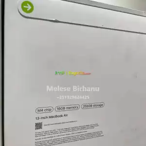 New Macbook Air M4 Laptop in Ethiopia
