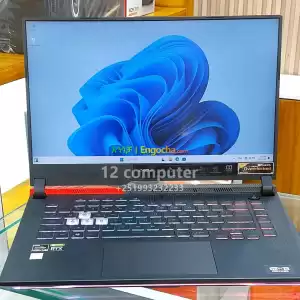 New arrival from America ️Asus Rog  high ending  GamingROG Ryzen 9-5900HX series ️Base sp in Ethiopia