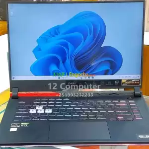 New arrival from America ️Asus Rog  high ending  GamingROG Ryzen 9-5900HX series ️Base sp in Ethiopia