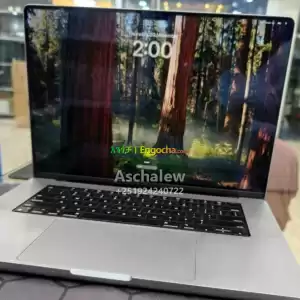 New arrivalMacBook ProApple M1 MAX 10-core CPU with 8 performance cores and 2 efficiency  Price in Ethiopia