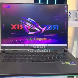 ROG Strix G16 (2023) 16-inch ROG Nebula Display16.0″ WUXGA 165 Hz IPS + G-Sync  Dolby Vis Price in Ethiopia