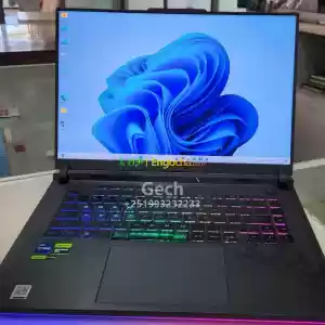 ROG Strix G16 (2023) 16-inch ROG Nebula Display16.0″ WUXGA 165 Hz IPS + G-Sync  Dolby Vis Price in Ethiopia