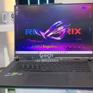 ROG Strix G16 (2023) 16-inch ROG Nebula Display16.0″ WUXGA 165 Hz IPS + G-Sync  Dolby Vis Price in Ethiopia