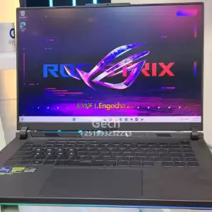 ROG Strix G16 (2023) 16-inch ROG Nebula Display16.0″ WUXGA 165 Hz IPS + G-Sync  Dolby Vis in Ethiopia