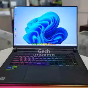 ROG Strix G16 (2023) 16-inch ROG Nebula Display16.0″ WUXGA 165 Hz IPS + G-Sync  Dolby Vis Price in Ethiopia