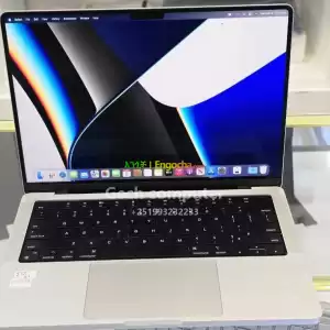With Magsafe 3 140W Charger16-inch MacBook Pro with apple M1 pro chip512GB SSD32GB Price in Ethiopia