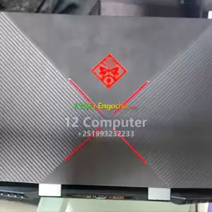 ⭐ New Arrival Gaming Pc ⭐#GAMING LAPTOP️ 🅑︎🅡︎🅐︎🅝︎🅓︎ : HP OMEN X🅓︎🅘︎🅢︎🅟︎🅛︎🅐︎🅨︎: 15.6 inch  in Ethiopia