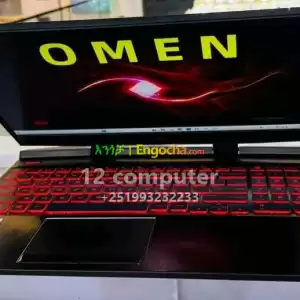 ⭐ New Arrival Gaming Pc ⭐#GAMING LAPTOP️ 🅑︎🅡︎🅐︎🅝︎🅓︎ : HP OMEN X🅓︎🅘︎🅢︎🅟︎🅛︎🅐︎🅨︎: 15.6 inch  in Ethiopia