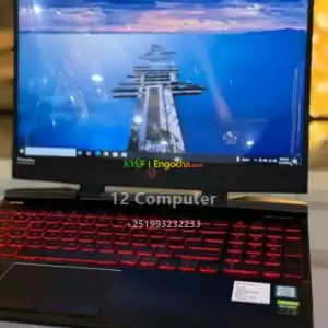 ⭐ New Arrival Gaming Pc ⭐#GAMING LAPTOP️ 🅑︎🅡︎🅐︎🅝︎🅓︎ : HP OMEN X🅓︎🅘︎🅢︎🅟︎🅛︎🅐︎🅨︎: 15.6 inch  in Ethiopia
