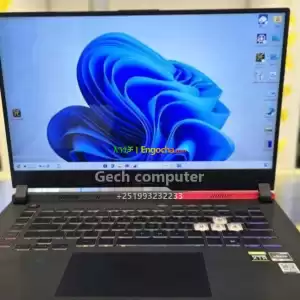 ️Asus ROG STRIX️️AMD Ryzen 9 5900HX️ 5900 series Total Cores 8 Total Threads 16🫵🫵3.30GHZ  Price in Ethiopia