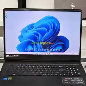 ️MSI GP 76 leopard️Intel(R) Core(TM) i7-11870H 11th 8-core 16-thread ️1TB SSD storage️16G Price in Ethiopia