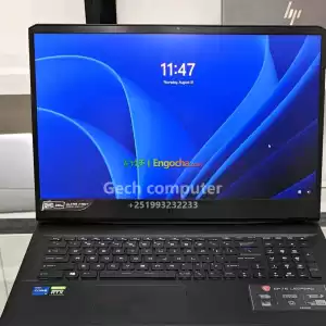 ️MSI GP 76 leopard️Intel(R) Core(TM) i7-11870H 11th 8-core 16-thread ️1TB SSD storage️16G in Ethiopia