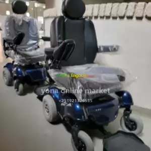 battery and moterized wheelchair/electrical wheelchair/medical equipment for patients and Price in Ethiopia