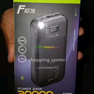 20000 super fast power bank ,calus in Ethiopia