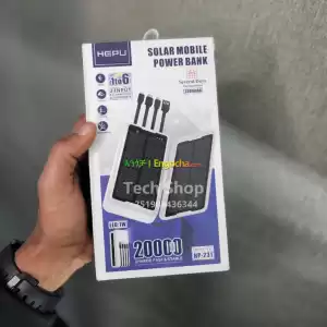 Hepu 20,000mah Solar Powerank Price in Ethiopia
