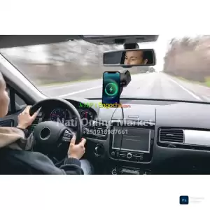 Magnetc Car Phone Holder and 15W Wireless charger Price in Ethiopia