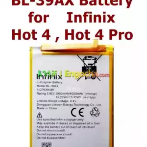 New Battery 4000mAh BL-39KX Battery For Infinix / X624/Hot 7/X625/Hot 7 Pro/ S4 /X626 Mob in Ethiopia