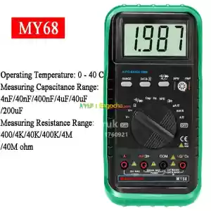 Original MASTECH MY68 Digital Multimeter New Packed in Ethiopia