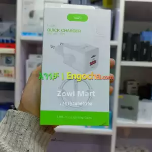 RUGGA'S USB A+C 20W USB-C to Lightning Cable – L-D05i in Ethiopia