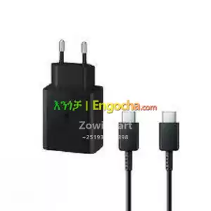 Samsung PD 20W Charger EP-TA600 with Type C Cable Price in Ethiopia