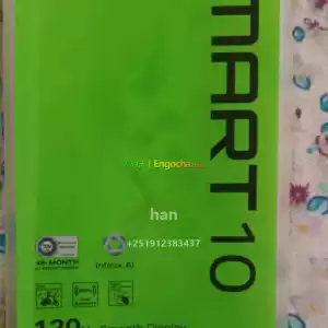  Infinix Smart 10 – 128GB / 8GB RAM – Brand New (Factory Locked) Price in Ethiopia