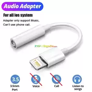 Lightning to 3.5 MM Jack AUX Cable in Ethiopia