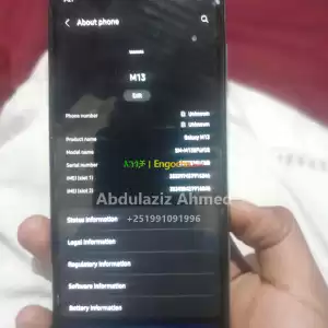 Samsung M13 in Ethiopia