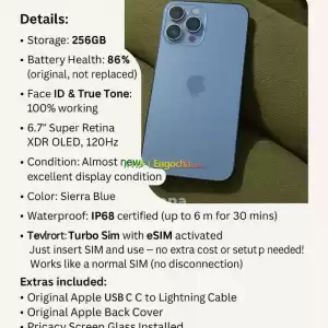 iPhone 13pro max 255GB in Ethiopia