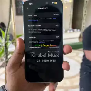 iPhone 15 pro max in Ethiopia