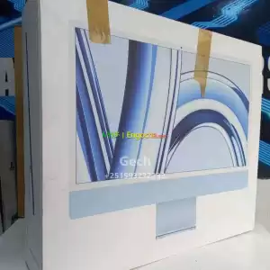 iMac with Apple M3 Chip24-inch 16:9 widescreenRetina 4.5k LED-backlit display with true t in Ethiopia