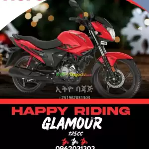 Hero Glamour 125cc motorcycle Price in Ethiopia