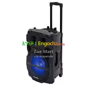 Max CH-1234 – Multi-Function Professional Audio Speaker with Wireless Mic & Remote Price in Ethiopia