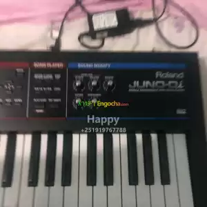 Roland Juno-Di keyboard in Ethiopia