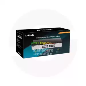 D-Link DGS-F1016/B 16 Port Giga Bit Switch Price in Ethiopia
