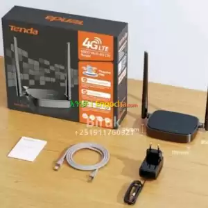 Tenda router SIM support 4g03 pro n300 in Ethiopia