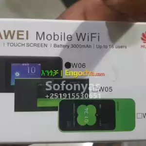 huawei W06 Price in Ethiopia