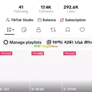 የሚሸጥ ቲክቶክ አካውንት Price in Ethiopia